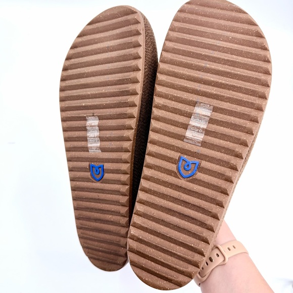 ROTHY’S The Casual Clog Teak Herringbone Merino Wool Clogs - Picture 6 of 9